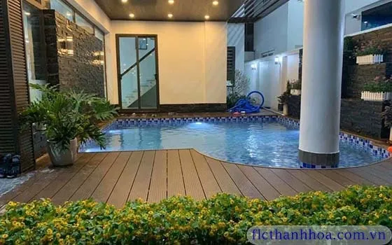 bể bơi villa sao biển sb126